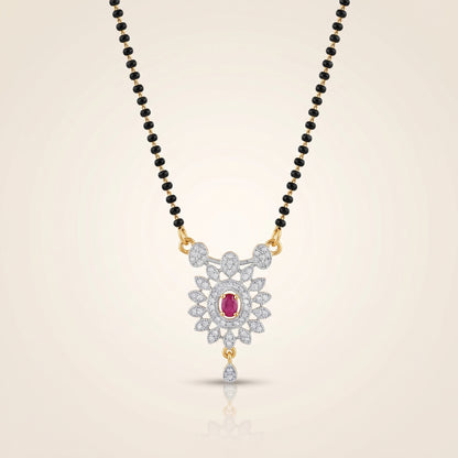 Diamond Bloom Mangalsutra