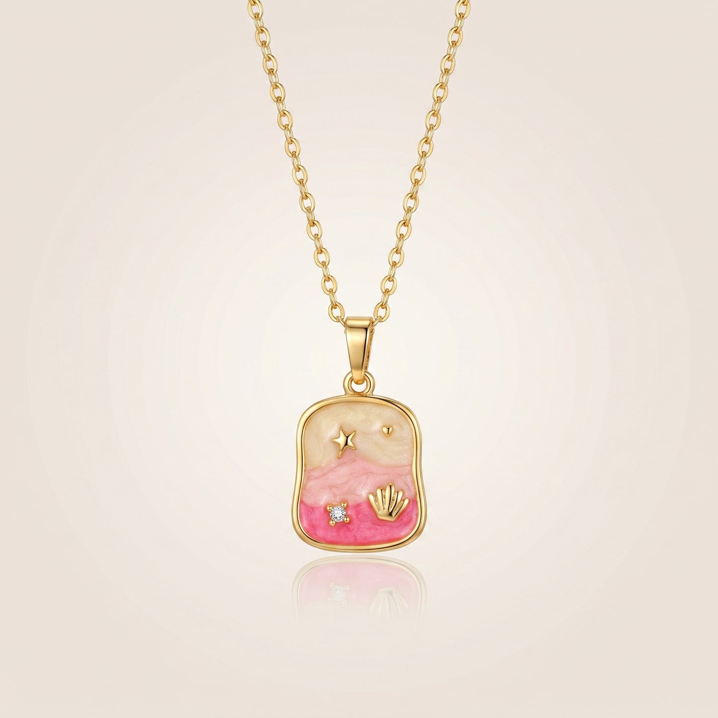 Seashell Sunset Pendant