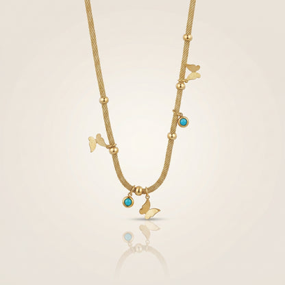 Lunara Butterfly Glow Pendant