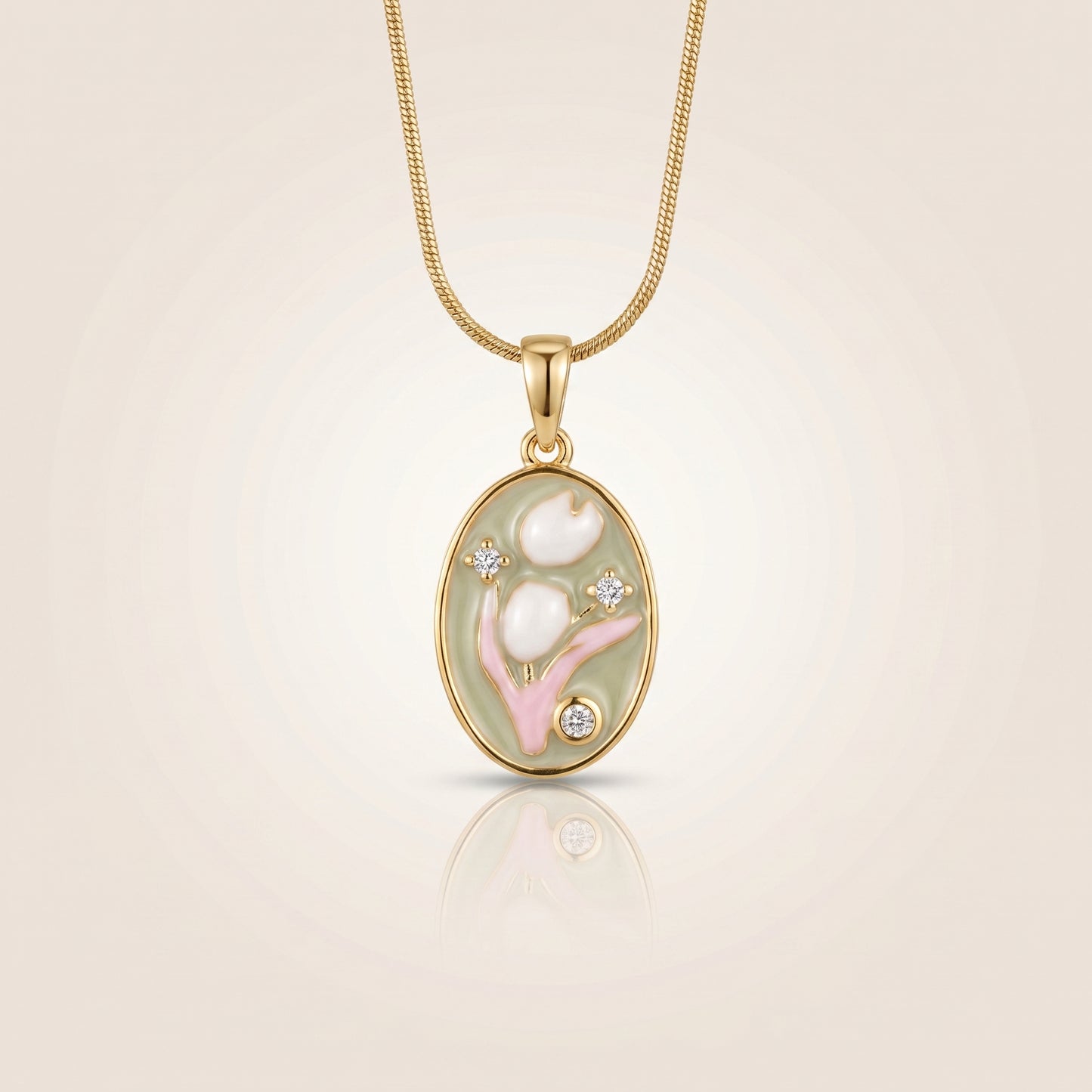 Spring Blossom Charm Pendant
