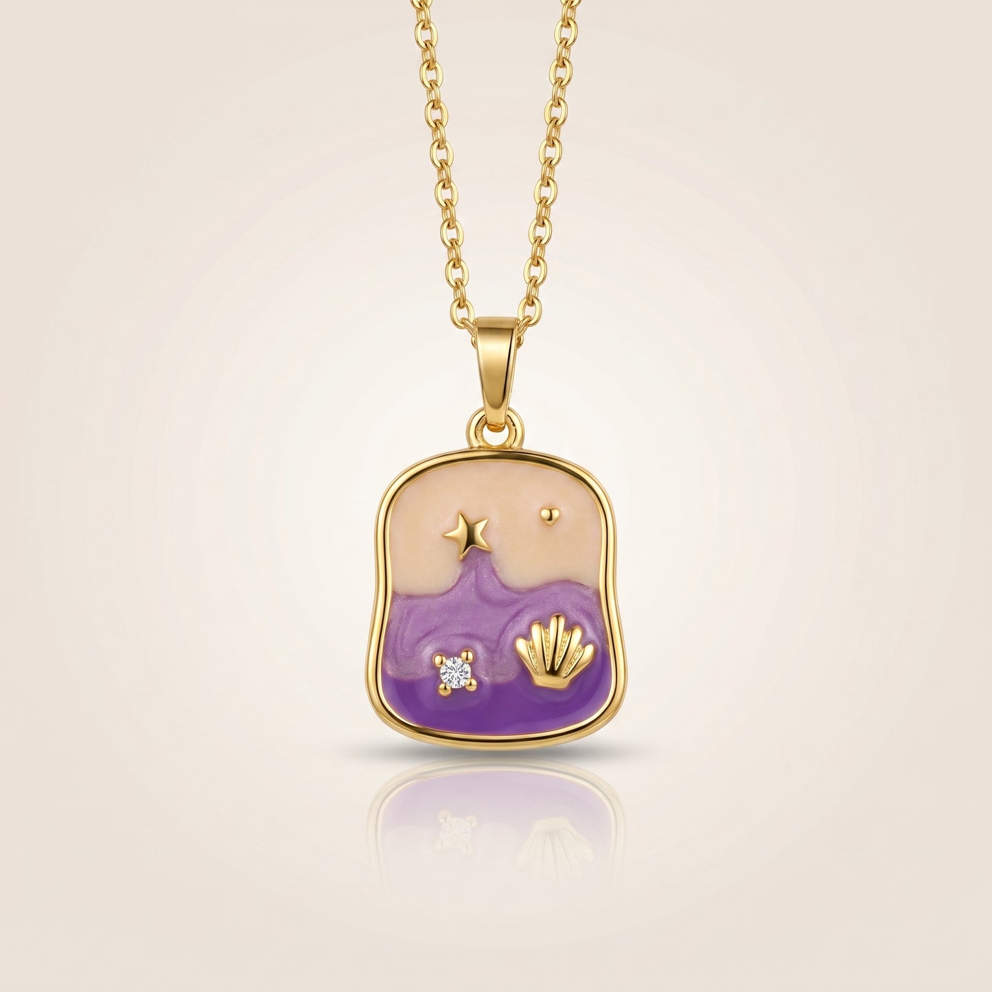 Seashell Dusk Pendant