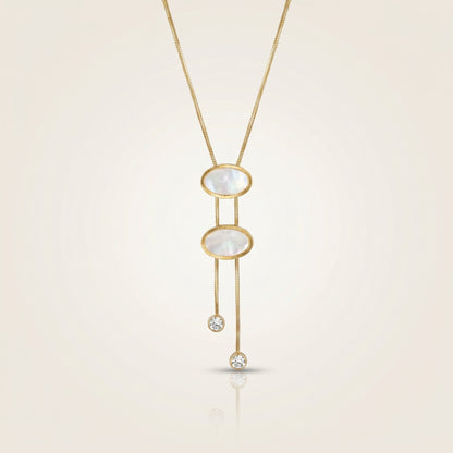 Pearl Duo Drop Pendant