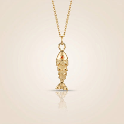 Lucky Fish Charm Pendant