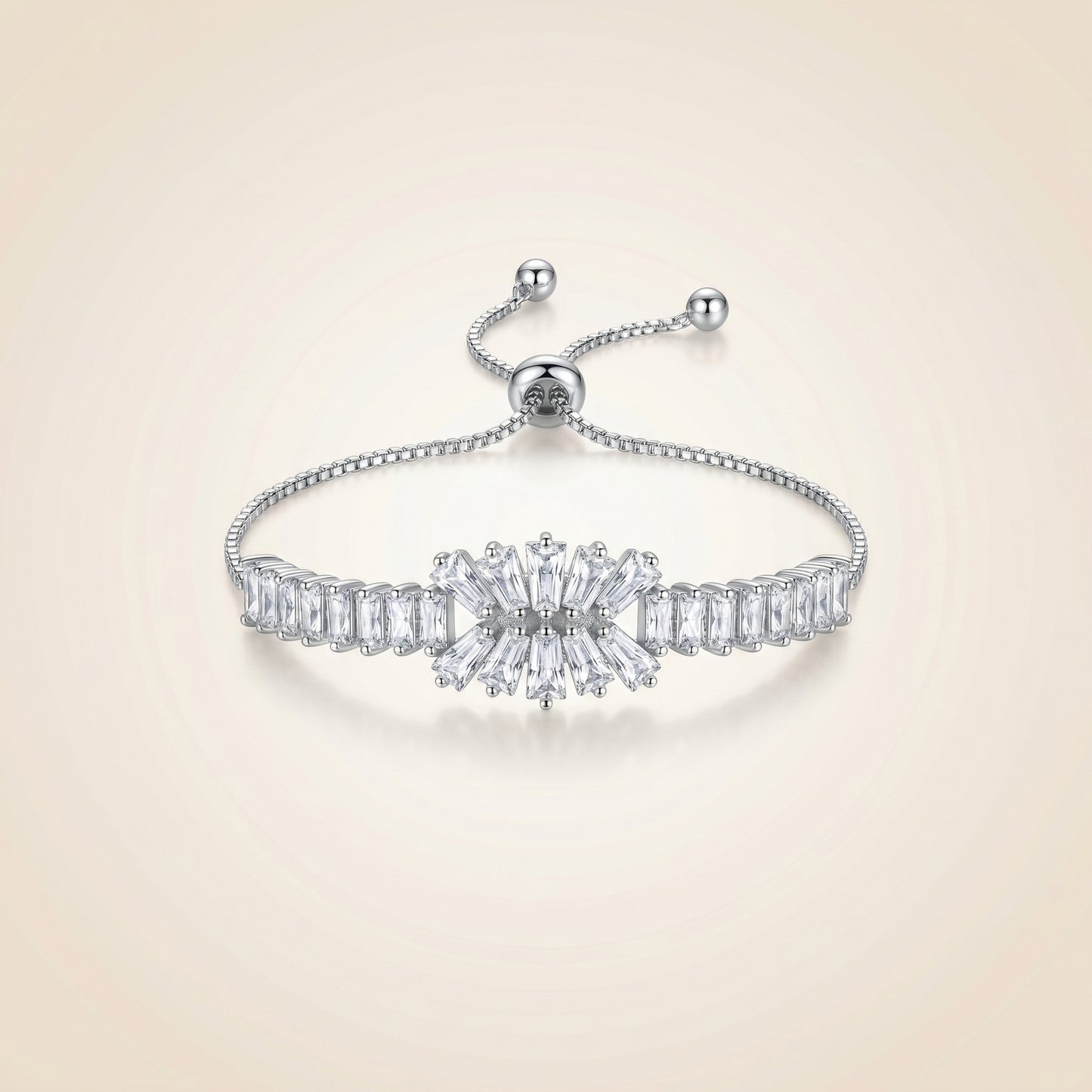 Sunburst Spark Bracelet (Silver)