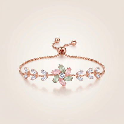 Rosy Bloom Bracelet