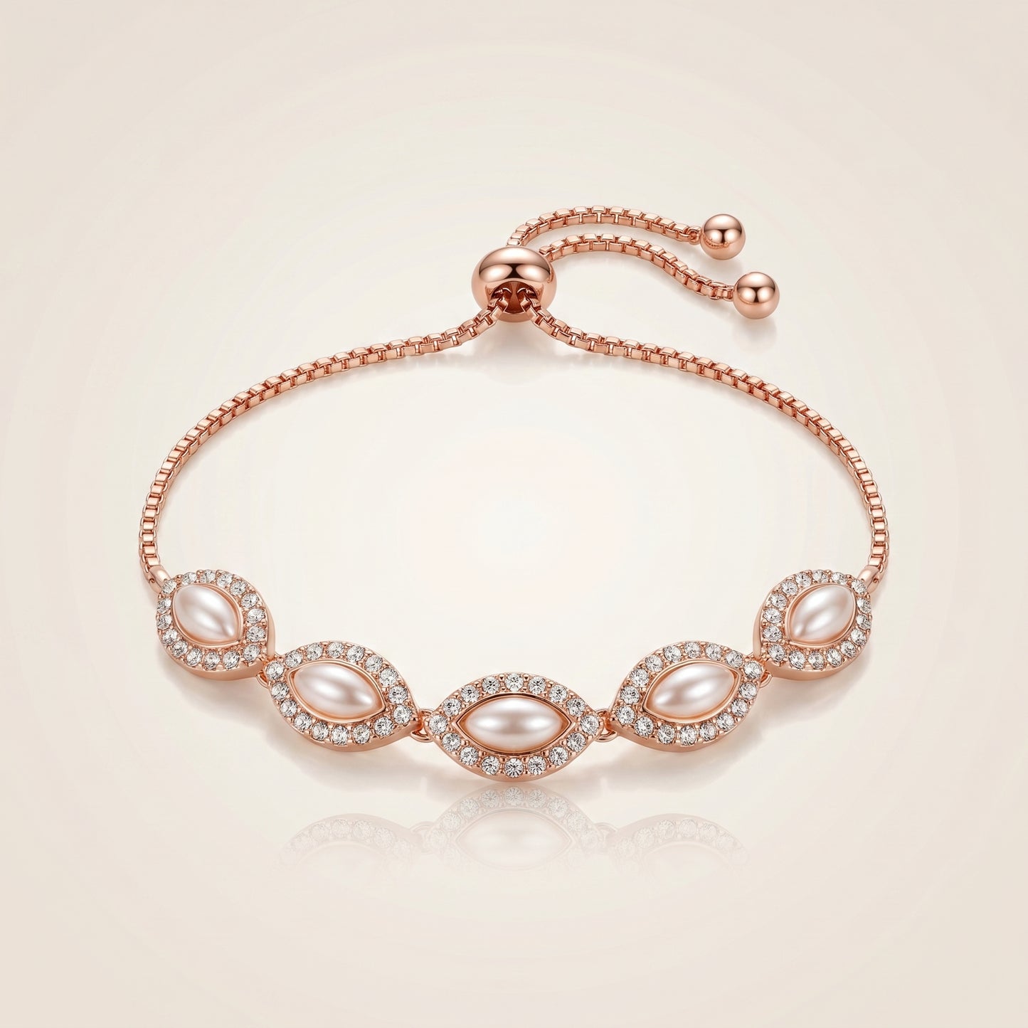 Navette Pearl Bracelet