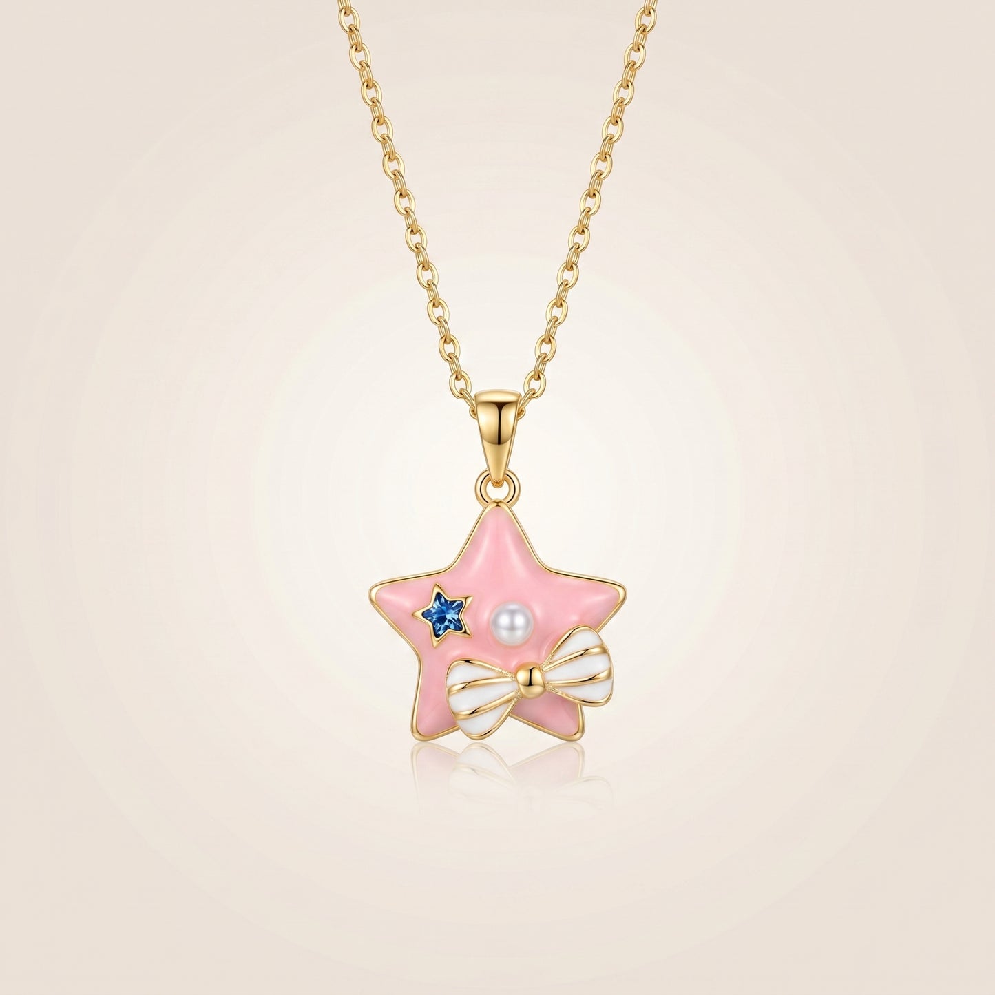 Pink Star Pendant