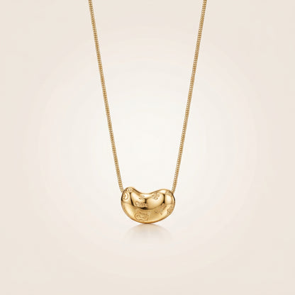 Gold Bean Pendant