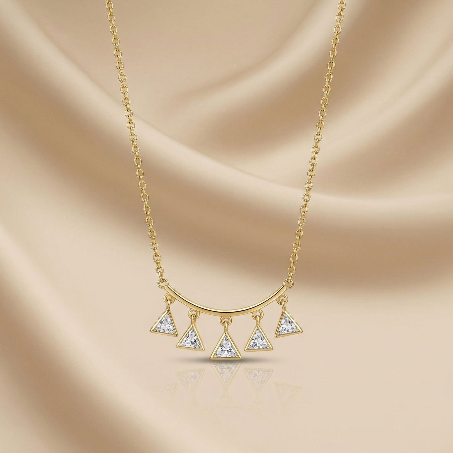 Golden Triangle pendant