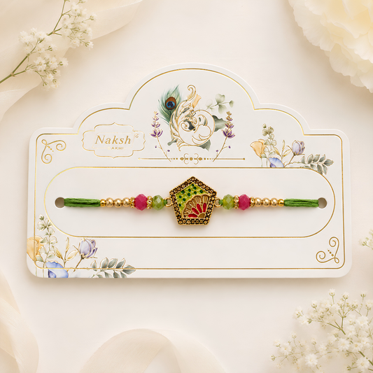 Premium Peacock Rakhi