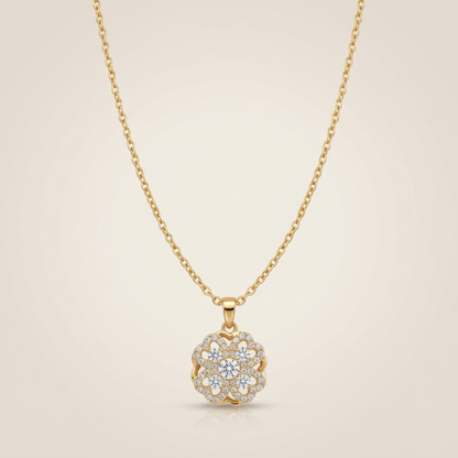 Golden Bloom Pendant