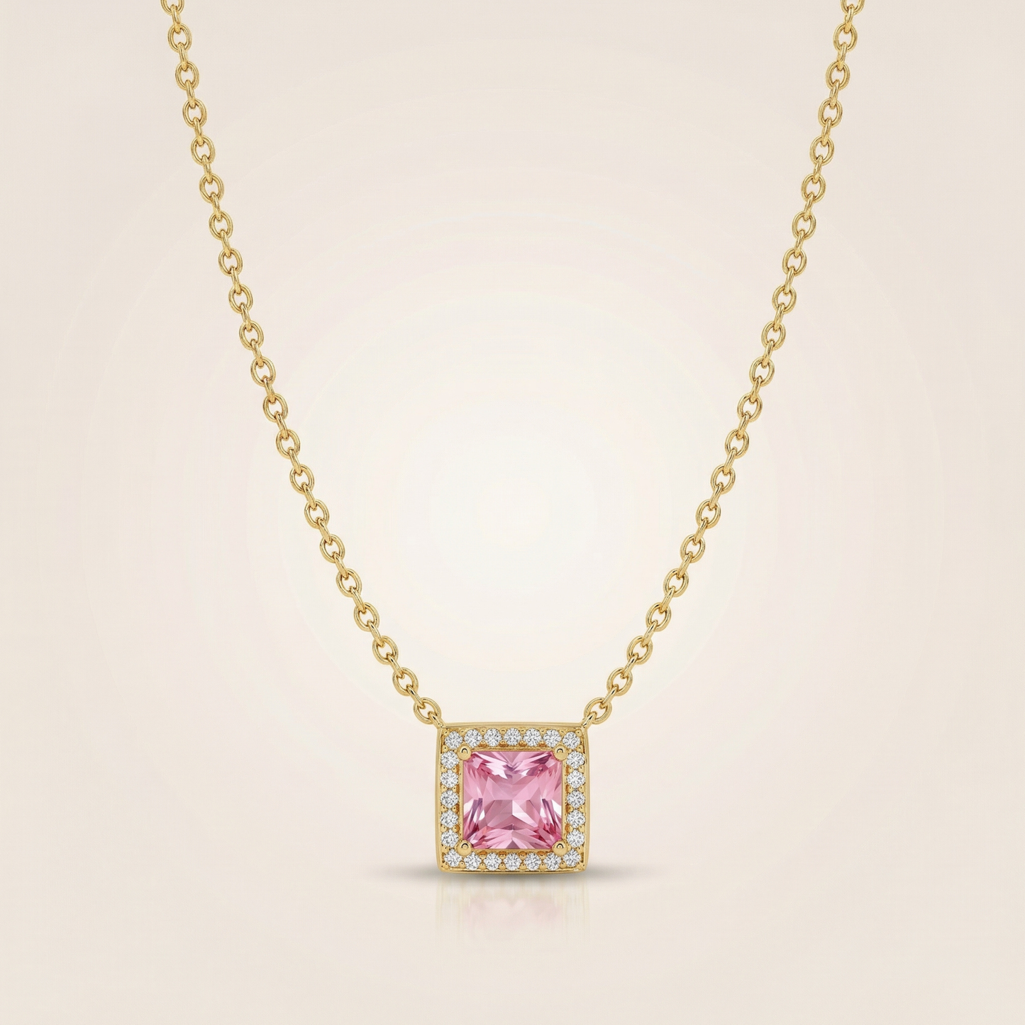 Pink Stone Pendant