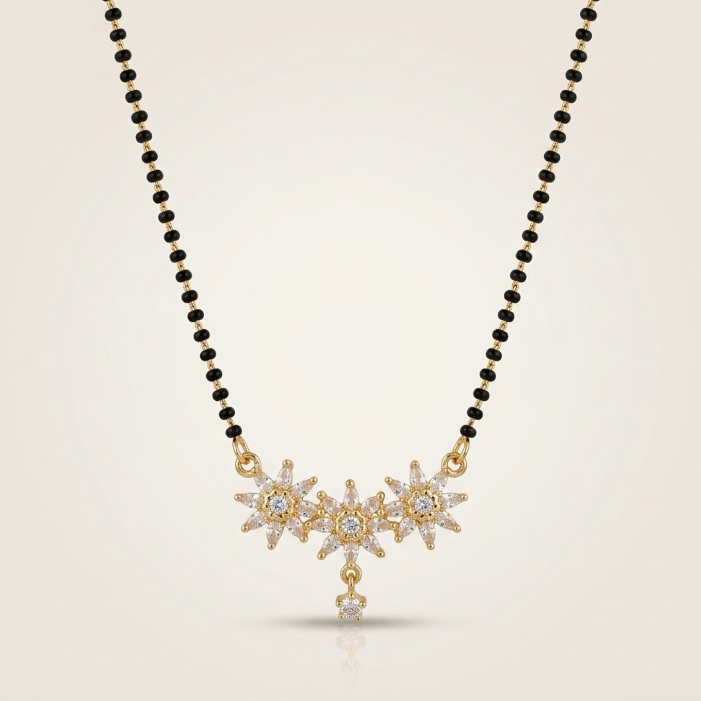 Glint Heart Mangalsutra