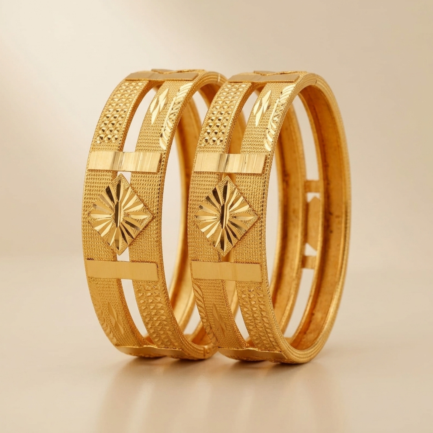 Orbit Charm Bangles ( pack of 2)