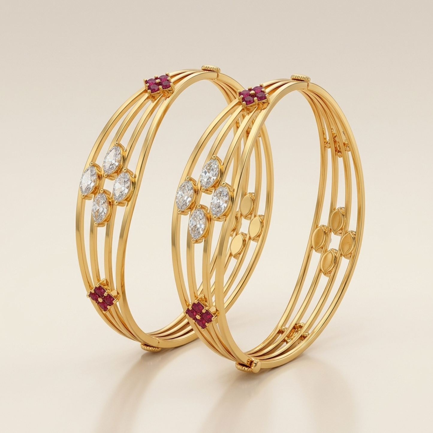 Chic Glow Bangles ( Set of 2 )