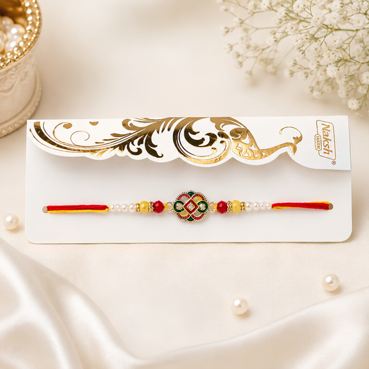 Premium Multicolor Designer Rakhi