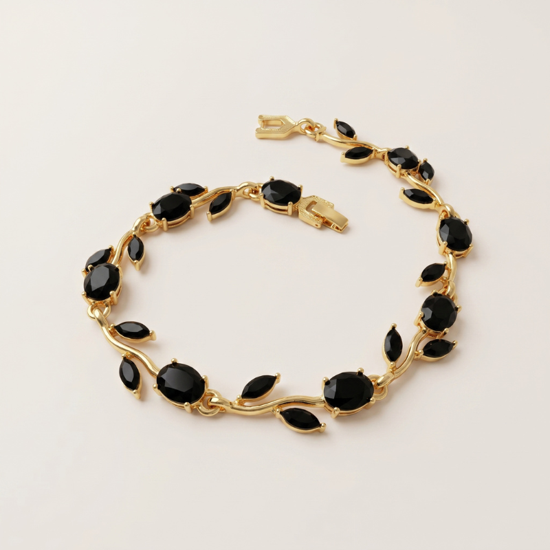 Black Tulip Bracelet