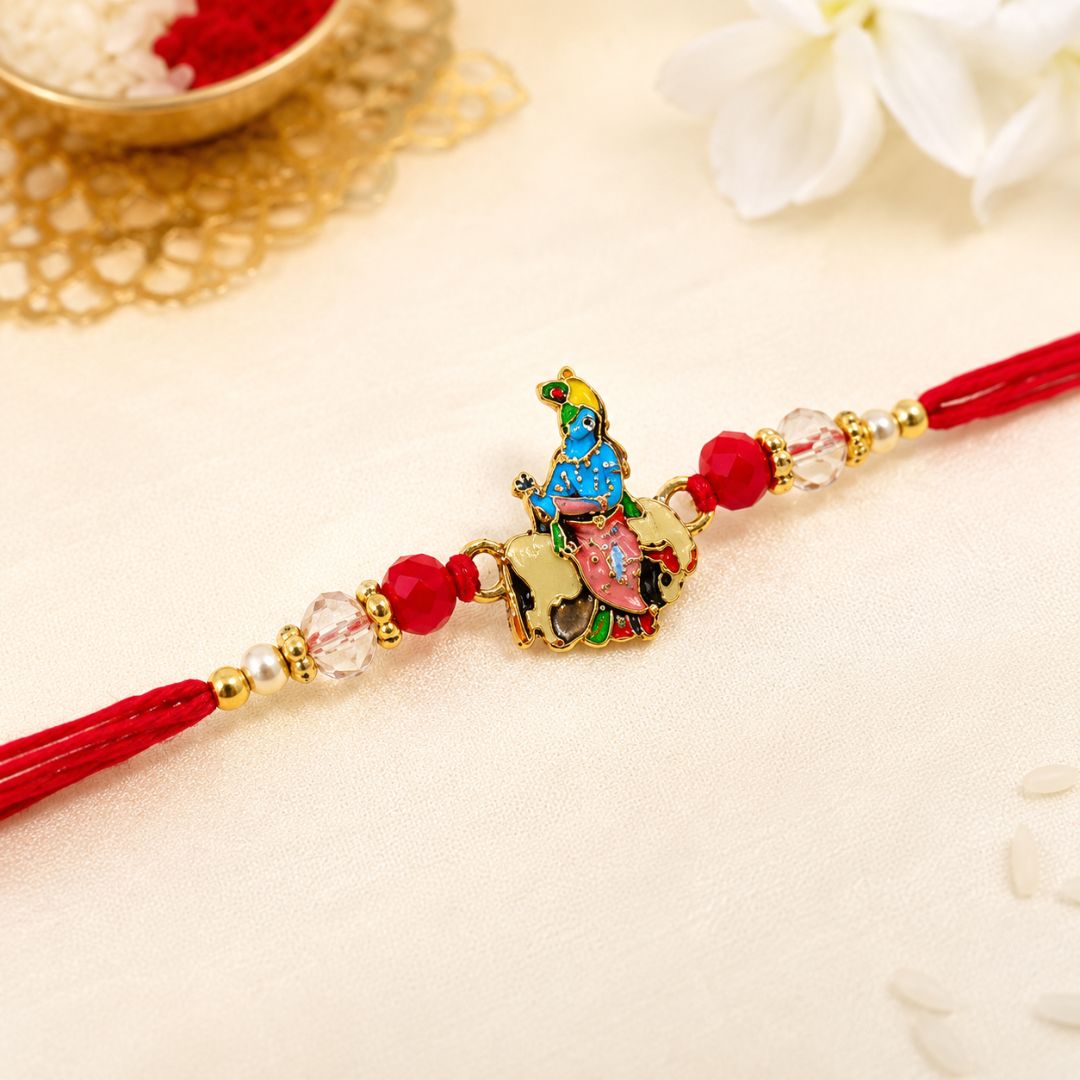 Divine Krishna Designer Rakhi
