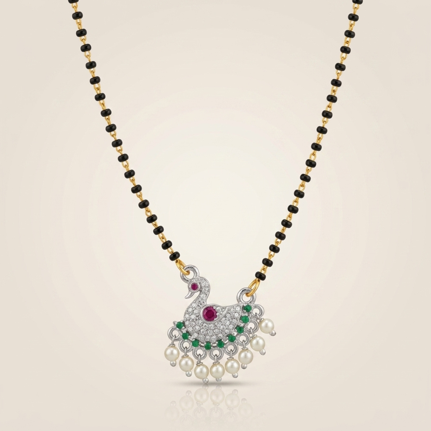 Royal Peacock Charm