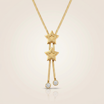 Twin Star Cascade Pendant