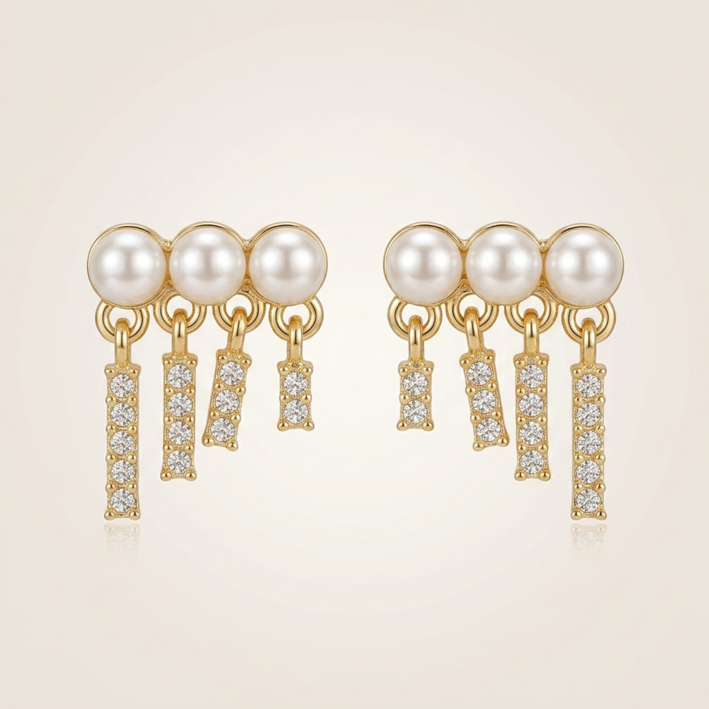 Pearl Fringe Earrings