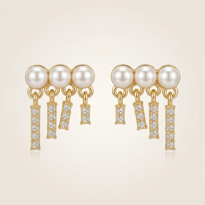 Pearl Fringe Earrings