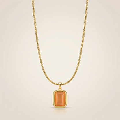Orange Stone Pendant