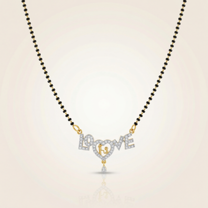 Love Heart Mangalsutra