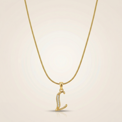 Initial L  Pendant