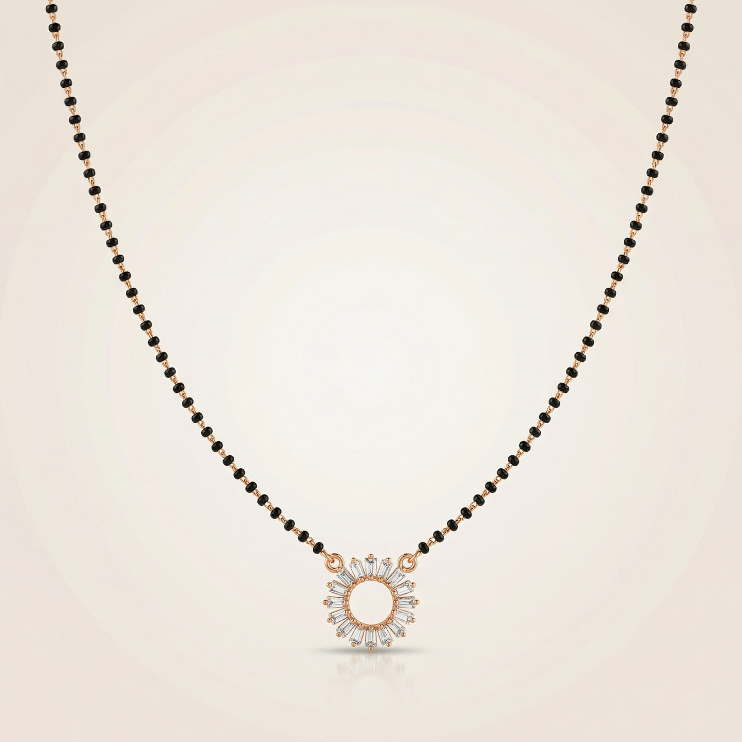 Sunburst Sparkle Mangalsutra