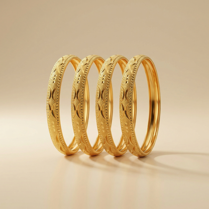 Desi Glam Bangles( Set Of 4 )
