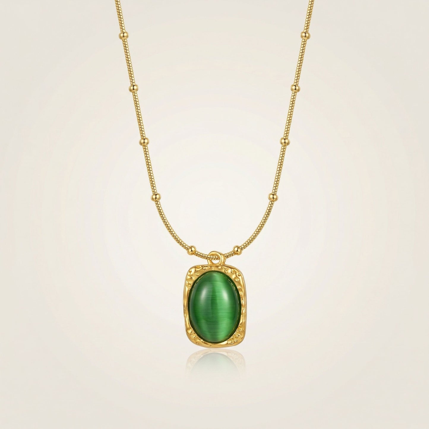 Green Stone Pendant