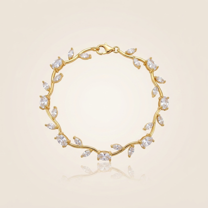 White Tulip Bracelet