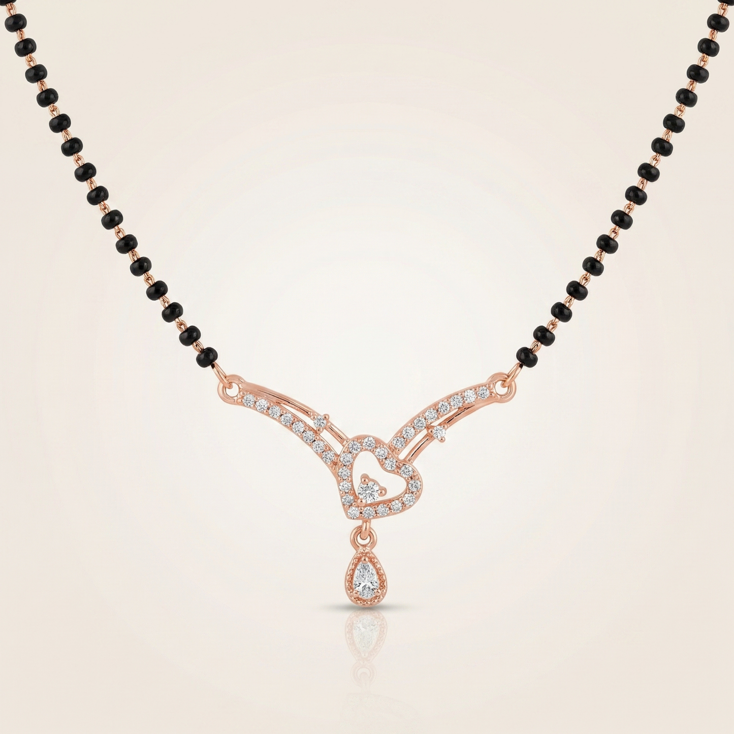 Roselle Charm Mangalsutra