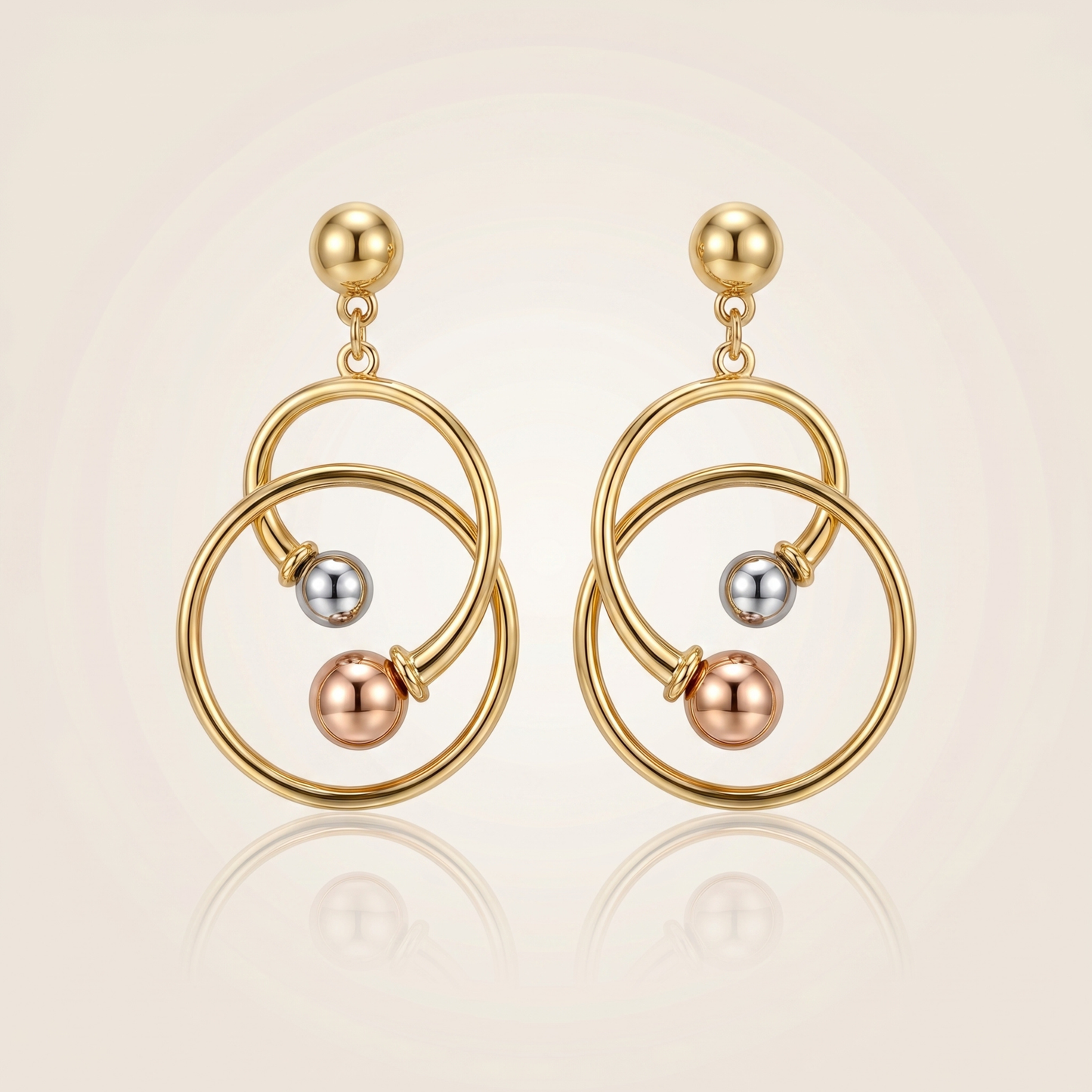 Mirage flick earrings