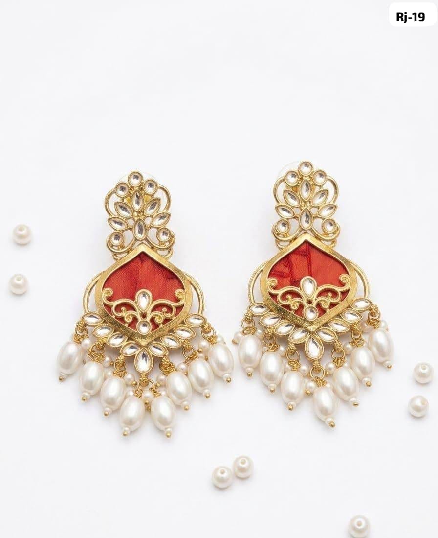 Sunehri Emerald Drops (RED)