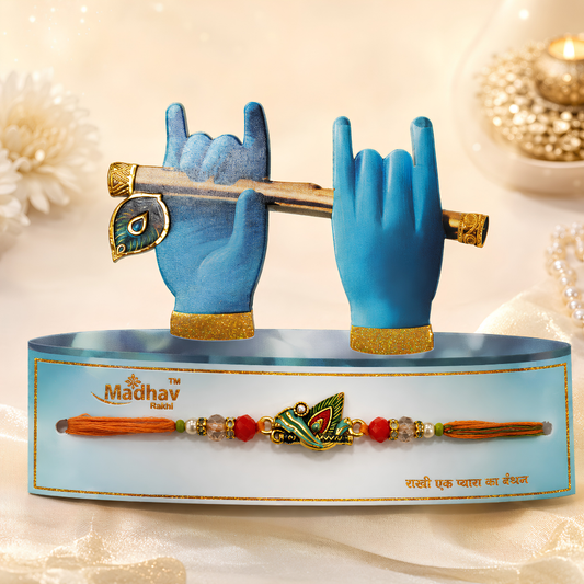 Premium Peacock Rakhi