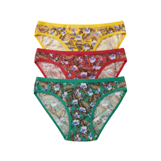 Women’s Printed Briefs – Pack of 3