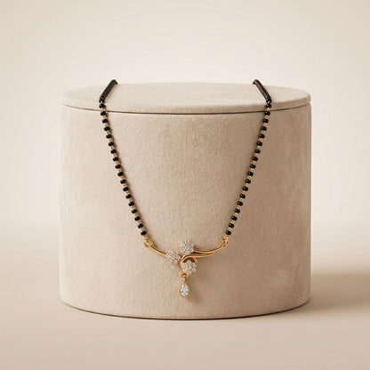 Rose Gold Sparkle Mangalsutra