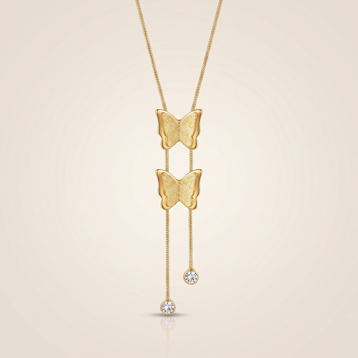 Twin Butterfly Pendant