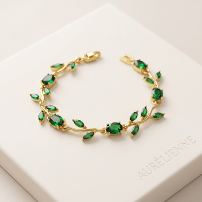Green Tulip Bracelet