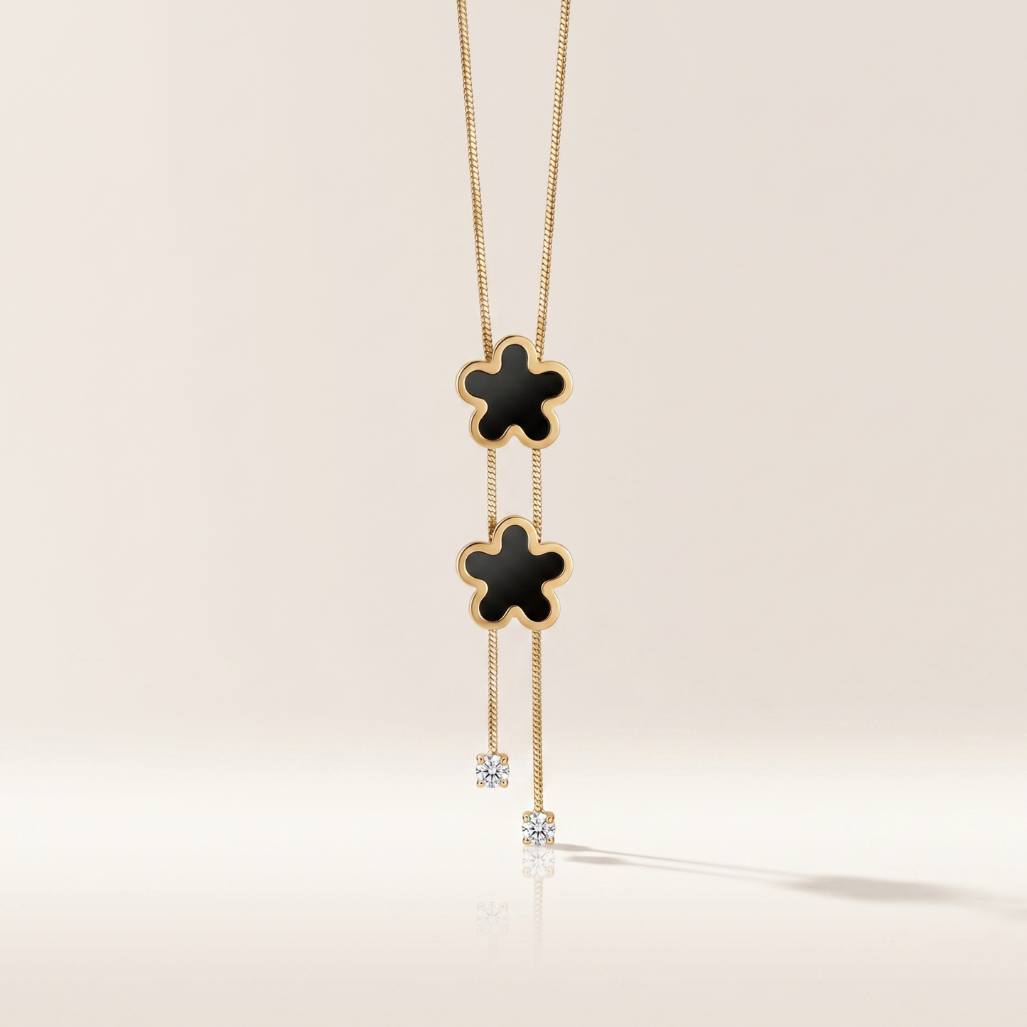 Twin Clover Pendant