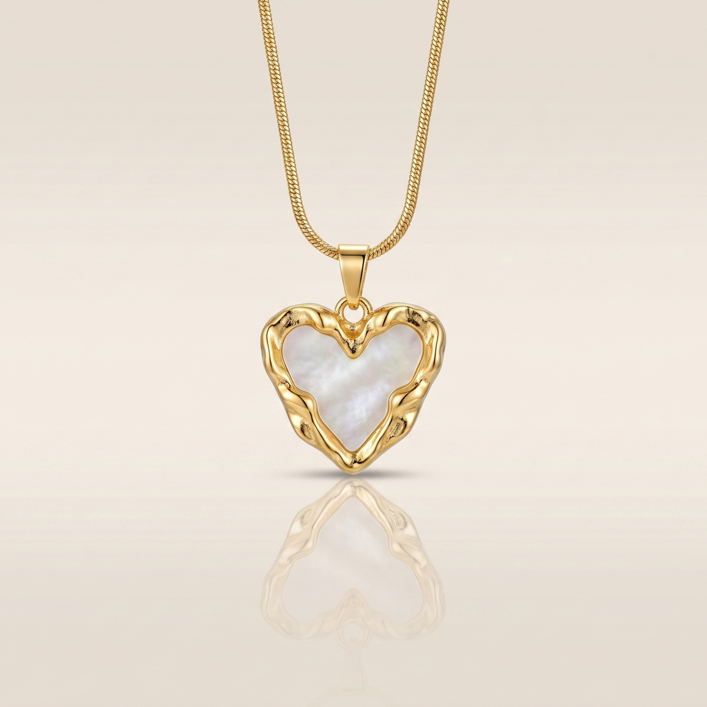 Moon Light Heart Pendant