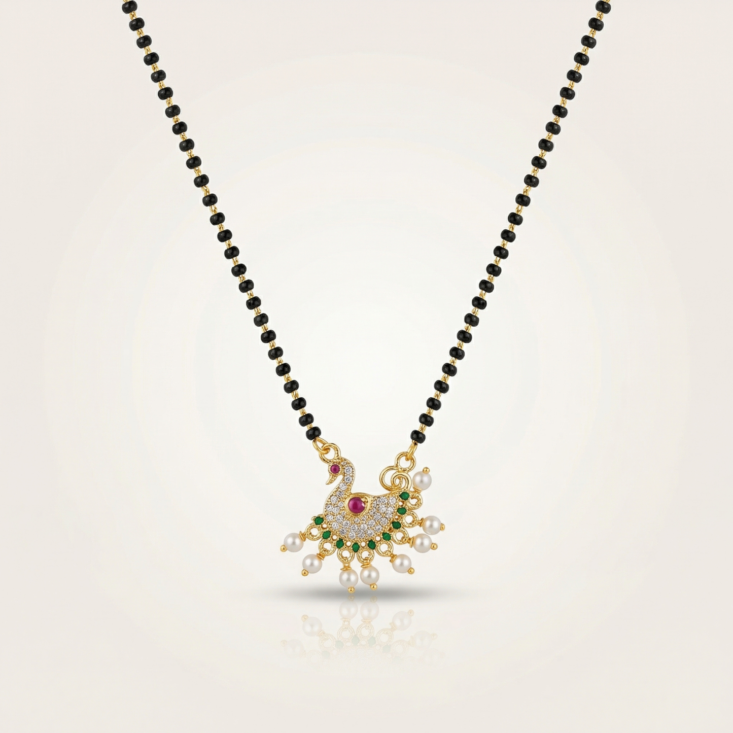 Peacock Love Mangalsutra