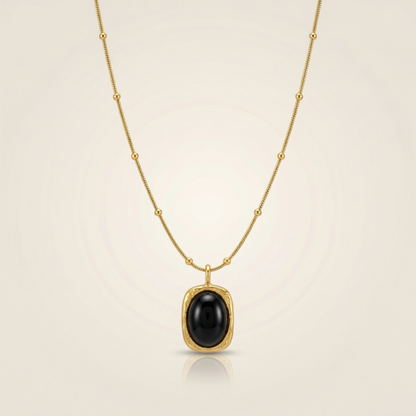 Black Stone Pendant