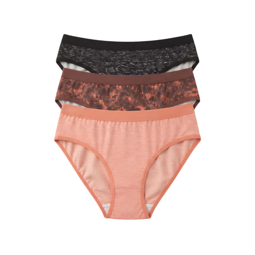 Women’s Printed Briefs – Pack of 3
