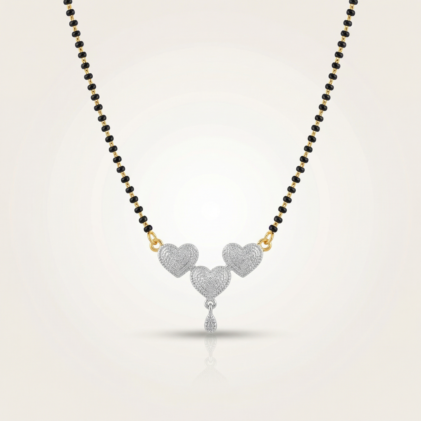 Trio Heart Mangalsutra