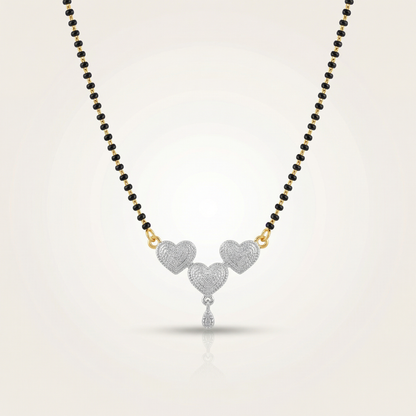 Trio Heart Mangalsutra