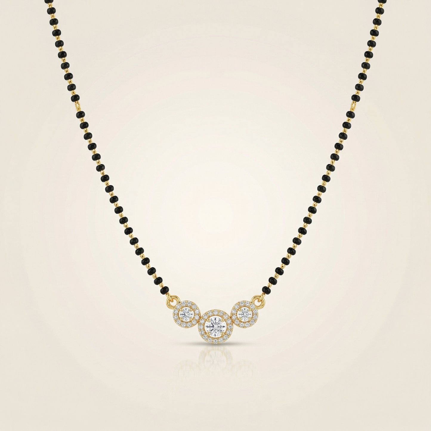 Golden Trio Mangalsutra