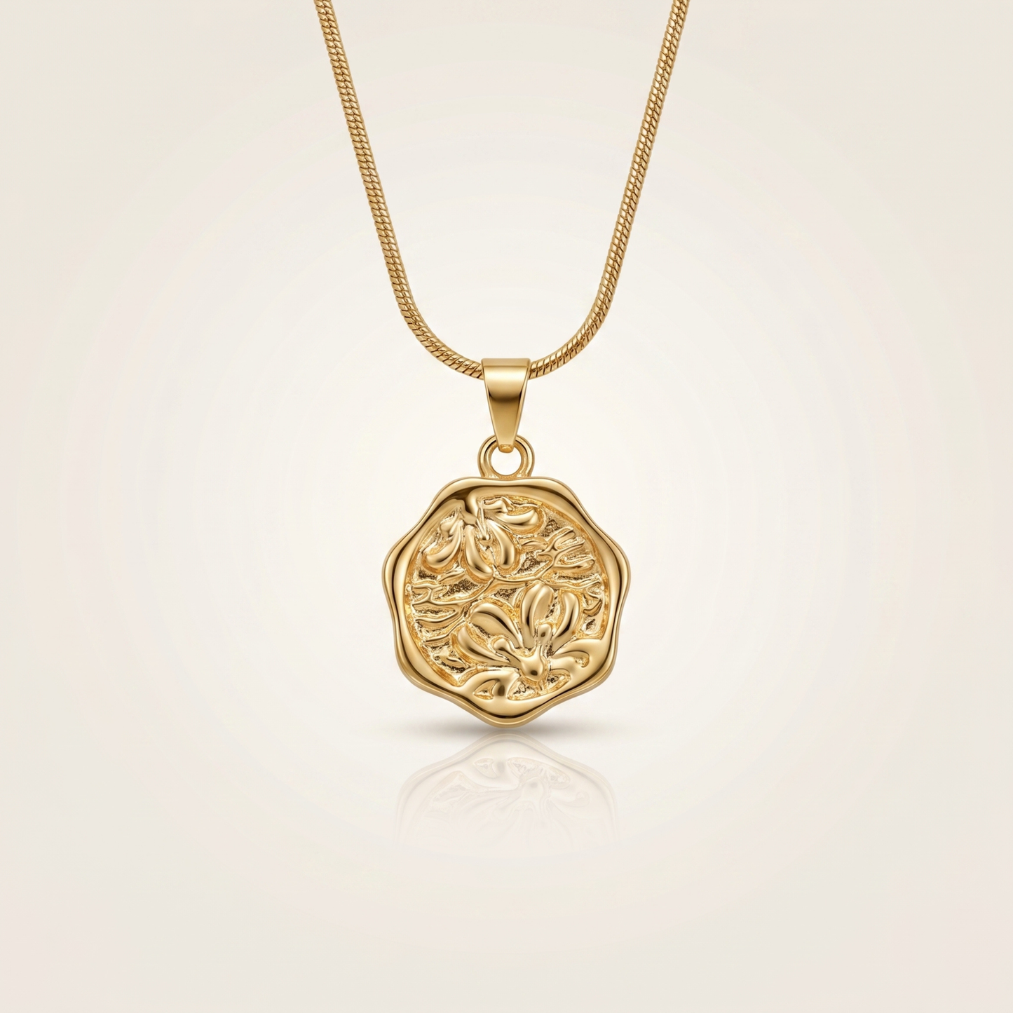 Artisan Floral Pendant